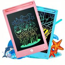 2 Pieces/1 Piece 8.5-Inch Cute Panda LCD Drawing Board Desktop Drawing Pad | Tablet Color Graffiti Board | Message Board, Fun Games,One-Time Erasable, Reusable, Children's Toys, Toys For Kids, Home Education Tool - Multicolor - View 11