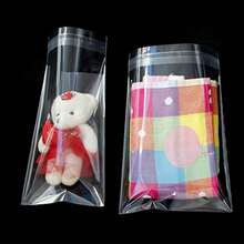 100 túi OPP trong suốt tự dính, túi nhựa tái sử dụng có thể dán kín, dày 0.04mm, hai lớp, thích hợp để đóng gói số lượng lớn quà tặng nhỏ, quà tặng tiệc tùng, đồ chơi, phù hợp với các loại hộp đựng có kích thước khác nhau, có thể dùng để đóng gói quần áo, áo sơ mi, quần tây, v.v. - 100 chiếc - Xem 7