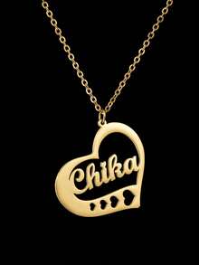 [Valentine's Day Series] Personalized Customized Love Nameplate, Personalized Customized Jewelry, Exclusive Customized Name, Stainless Steel Customized Jewelry, Exquisite Gift Box - Double Chain - View 12