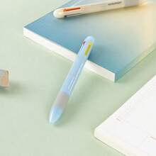 Korea LifeandPieces 0.4 Mm 4 Color Quick Dry Gel Pen Made In Korea 1 Pcs 4 Colors Ball Pen SKY BLUE - SKY BLUE - View 2