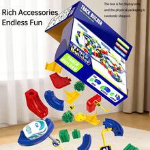 3D Modular Electric Train Set Toy For Children 3+ Years Old, Flexible Track Building, 360° Rotation, Gravity-Defying, STEM Learning Gift - Multicolor - View 6