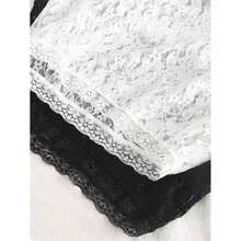 New Lace Collar Decor Pullover Vest For Women, Stretchy Plus Size Undershirt For Autumn/Winter - Multicolor - View 10