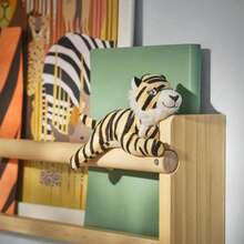 IKEA DJUNGELSKOG 萌趣小虎 可愛造型柔軟毛絨玩具 激發兒童想像力 13公分 柔軟陪伴玩偶 聚酯材質可機洗 淺黃褐色 - 淺黃褐色 - 查看 5