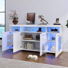 Storage Cabinets - White - View 7