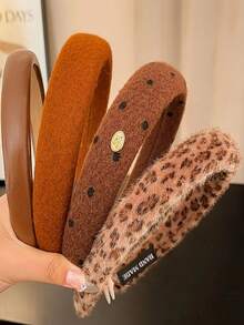 Retro Wide Headband For Women, High Crown Headpiece, Headband, Women Headband