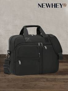 NEWHEY 15.6 Inch Waterproof Laptop Bag For Men, Large Capacity Professional Messenger Bag, Dual Use For Business Travel And Work Laptop Case - Multicolor - View 10