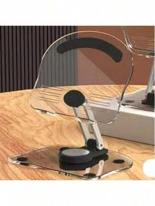 360° Rotation Tablet Desktop Stand Suitable For IPad Pro 9.7 Air 4 5 Mini 6 11 Mi Pad Transparent Acrylic Desktop Phone Stand - Multicolor - View 10