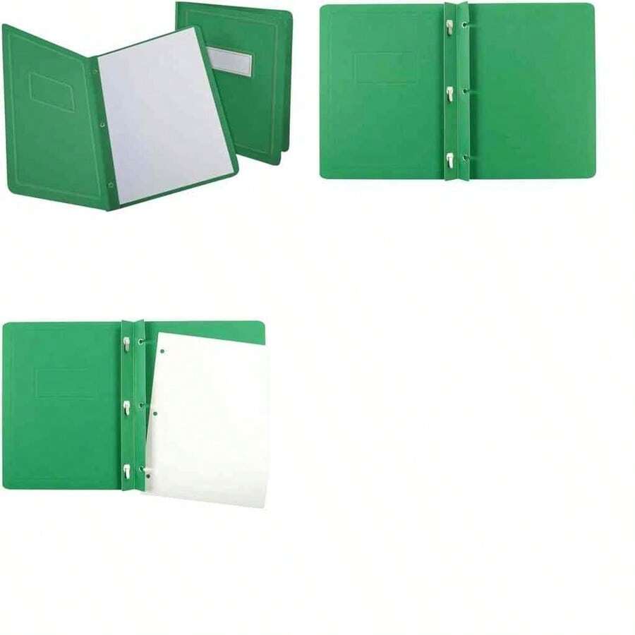 Oxford 52513 - Portadas de informes frontales con bordes y paneles de ttulo, colores surtidos, tamao carta, 25 por caja - Variados - Ver 1