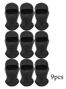 1pc/More Unisex Cycling Balaclava Hat, Solid Color Breathable Quick-Dry Sun Protection Outdoor Hiking Headwear, Suitable For Daily Commute, Cycling, Outdoor Activities - Multicolor - View 6