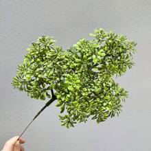 Artificial Pine Branch, Pine Needle Welcoming Pine Branch For Landscaping, Green Plant, Pine Branch With Fruit, Artificial Tree Branch - Multicolor - View 12