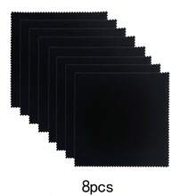 黑色超细纤维清洁布，适用于手机屏幕、手表、珠宝，双面可用，可擦拭眼镜。 - 細纖維清潔布 - 查看 12