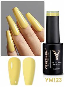 YOKEFELLOW 不含TPO和HEMA的凝胶指甲油，橙色、黄色、绿色春夏经典色系，半永久指甲油，可卸除UV/LED亚克力指甲油，适合在家DIY美甲，也是送给女性和女孩的美甲礼物。 - 彩色 - 查看 15