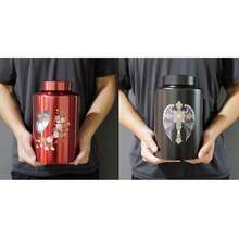 Large Urns For Adult Male Female Pet Ashes, Up To 220 Lbs Decorative Funeral Cremation Urn For Human Women Man Dog Cat Remains - Multicolor - View 3