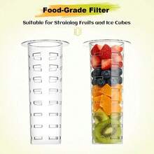 2 Packs 1 Gallon Glass With Stand And 304 Stainless Steel Faucet Party Drink Dispenser - Transparent - View 7
