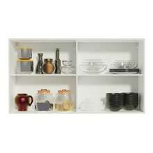 Gabinete Bajo Cocina Madesa Glamy con 2 Cajones BM - Blanco - Ver 3