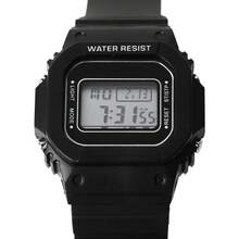 Unisex Digital Watch Set For Couples (9620 Cool Black) - -Style Sporty Watch For Students, Matching Watches For Men And Women