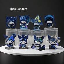 SANRIO 1/3/6 件装梦幻手办 - 库洛米魔女祭典收藏版，桌面摆件及生日礼物盲盒 [手工制品，个别手办可能存在细微瑕疵，介意者请谨慎购买] - 彩色 - 查看 9