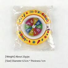 Modny wisiorek z kołem obrotowym, wielokrotny wybór i wirujący los, ręczny wirujący los, zabawny wisiorek, prezent urodzinowy, prezent świąteczny, mały prezent dla przyjaciół - Wielokolorowe - Zobacz 11