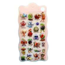 来自意大利的趣味动物贴纸，适用于笔记本电脑、手机、自行车，卡通装饰贴纸 - 彩色 - 查看 8