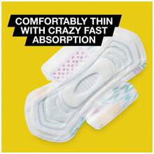 CleanWear Almohadillas femeninas ultrafinas con alas, regulares, sin perfume, 36 unidades - 108 unidades 36 CountPa - Ver 3