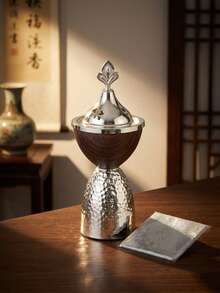 1件/套 简约铁艺香薰机，家居香氛，家居装饰。香薰机，家居生活，适用于家居装饰、卧室、客厅（作为中心装饰）、办公室、瑜伽室和派对，营造优雅氛围。 - 彩色 - 查看 10