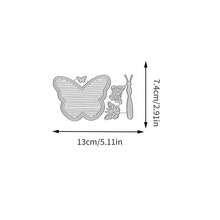 Creative Butterfly Metal Cutting Dies, DIY Scrapbooking Album And Embossing Stencil, Greeting Card Making Tool, Card Paper Cutting Crafts ,Gift Card Making Template Die Cuts.