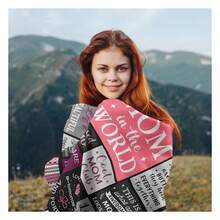 Gifts For Mom, Mom Birthday Gifts, Mom Gifts, Birthday Gift For Mom, Gifts For Moms From Daughter Son, Mama Mother Gifts, Best Mom Ever Gift, Valentines/Mothers Day To My Mom Blanket 60" X 50", Soft Flannel Blanket - Multiple Sizes, Cozy Must-Have - 彩色 - 查看 5