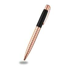 一款优雅高端的旋转圆珠笔/创意电镀雕刻中号油性笔/书写流畅/男女皆宜的奢华办公用笔/学生书法练习笔/可替换笔芯 - 筆 - 查看 8