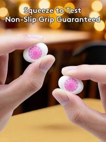 2 chiếc nắp silicon cho cần điều khiển, tương thích với tay cầm PlayStation 4/PlayStation 5/Switch Pro, phụ kiện chơi game - Nắp cần điều khiển, nắp cần điều khiển tay cầm PlayStation 5, nắp cần điều khiển tay cầm PlayStation 4/PlayStation 5 hiệu suất cao, họa tiết mạng nhện, họa tiết màu tím, họa tiết quả bóng đá. - Nhiều màu - Xem 8