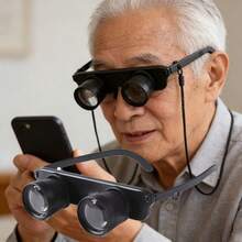 3-In-1 Portable Optical Device - Magnifier And Binoculars In One, Adjustable Magnification And Focus, Compact And Suitable For Birdwatching, Hunting, Fishing And Other Outdoor Activities