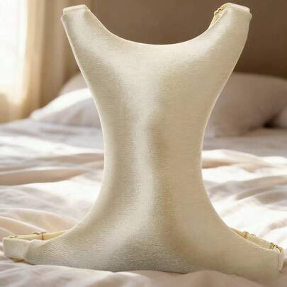 Adjustable Hanging Neck Sleeping Body Support Pillow, Chest Lift And Postpartum Dual-Use Chest And Spine Support Cushion, Pregnant And Nursing Anti-Sagging Chest, Shoulder And Neck Pressure Relief Hanging Support Pad