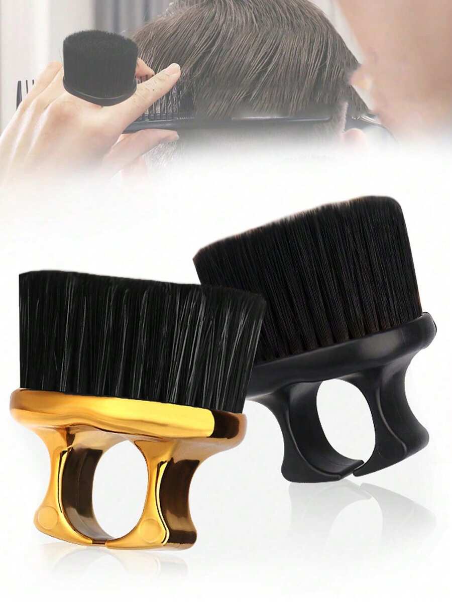 1pc Multi-Purpose Salon Hair Styling Comb, All-Black Hair Comb And Gold-Plated Black Hair Comb, Vintage Rake Comb, Styling Comb, Boar Bristle Brush, Barber's Thinning Comb, Hairstyling Tools - Multicolor - View 1