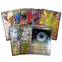 New Pokemon 100Pcs EX Cards/Box English Shining Energy Battle Toys Trading Card Game Gift