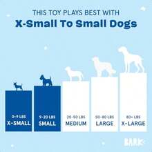 Barkbox - Juguete de Perro de Varias Partes para Perros y Cachorros 4 Piezas - Rojo - Ver 5
