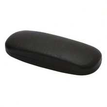 PU Leather Hard Glasses Case For Men And Women - Protective Eyeglass Case For Reading Glasses - màu đen - Xem 9