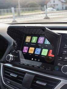 Universal Car GPS Sunshade – 7-12 Inch Dashboard Cover For Navigation, Radio & Rearview Display, Anti-Glare & UV Protection, Adjustable Design, Fits All Cars - GPS Sunshade - View 9