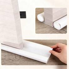 1pc Leather Door Seal Strip, EPE Foam + Leather Insulation Weatherstrip - Multicolor - View 15