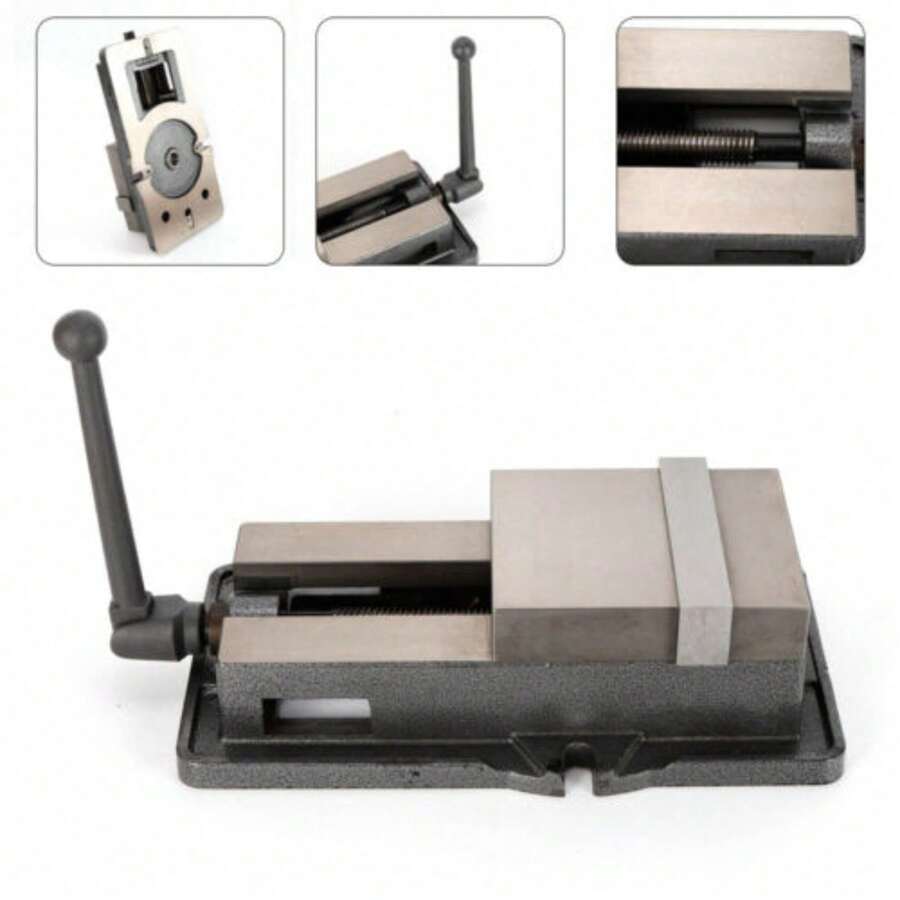 6 Inch Precise Clamping Jaw Accurate Lock Precision Vise Lock Vice ...