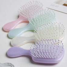 1pc Mini Dual-Use Breathable Comb, Suitable For Detangling Curly Hair, Lightweight Hair Accessory, Ideal For New Year Gift, Back To School, Travel, Women Hair Care Brush, Comb, Edge Comb, Hair Brush, Comb, Detangling Comb, Ball Comb, Mini Hair Brush, Hair Brush Set, Wooden Comb, Hair Brush, Hair Comb, Comb, Comb, Back Comb, Hair Brush, Edge Comb, Hair Brush