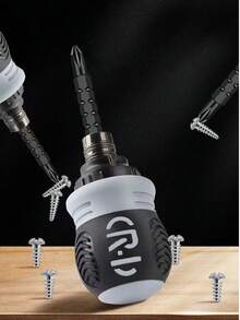 26-In-1 Ratchet Screwdriver Set, Multi-Bit Precision Screwdriver Kit For Home Repair And Electronics - Multicolor - View 7