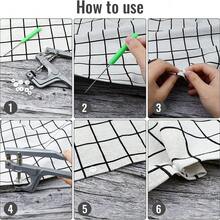 工艺服装用按扣钳，手持式按扣工具，免缝按扣冲压器，适用于T3、T5、T8按扣 - 銀色 - 查看 6