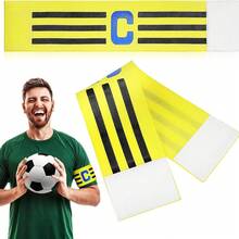 Captain's Armband, Captain's Armband, Soccer Team, Futsal, Volleyball, Sports, Various Colors - 黃色 - 查看 4