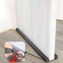1条加厚门底密封条，隔音防风防尘，适用于家庭卧室门缝