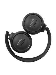 JBL Tune 510BT On-Ear Wireless Bluetooth Headphones With Up To 40 Hours Battery, Lightweight, Multi-Point Connection, Microphone For Call, Foldable, Comfortable, Android And IOS Compatible - Black - View 4