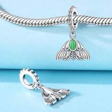 Cute Panda Animal 925 Sterling Silver Charms For Bracelets And Necklace Dangle Pendants Butterfly Elephant Dog Bead Jewelry Present For Women Family Friends - EmeraldBeeCharms - 查看 4