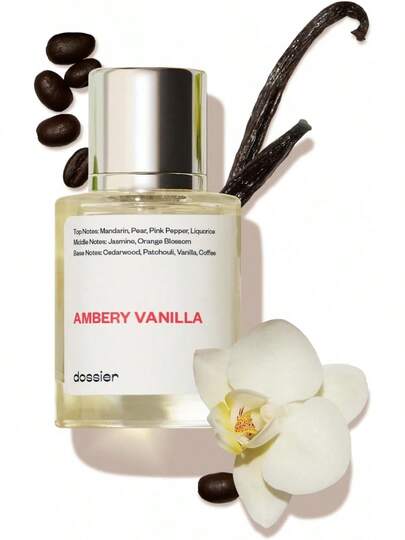 Dossier - Eau de Parfum - Ambery Vanilla - Inspired by's Black - Feminine - 1.7Oz