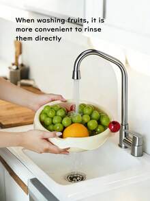 高脚水果碗，适用于家庭和餐厅，外观奢华，风格极简，多功能水果篮，带沥水槽，适合客厅摆放，可盛放糖果、零食和坚果。