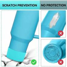 2PCS Boot, Silicone Bottom Adventure 40oz 30oz IceFlow 20oz 30oz Bottle Hydroflask Tumbler 12 - 24oz Accessories Avoid ScratchesNoise - 藍色 - 查看 5