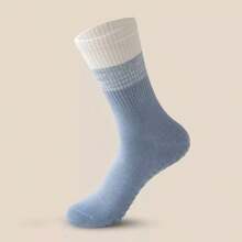 1 Pair Women's Professional Non-Slip Yoga Socks With Silicone Grip - Multi-Scene For Pilates Running Skipping.