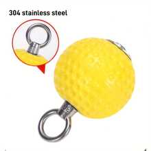 3 szt./zestaw piłek do podciągania z uchwytem wspomagającym siłę chwytu – trwała metalowa konstrukcja, nadaje się do drążka do podciągania, łopaty, fitnessu i ćwiczeń – idealne do domowej siłowni i aktywności na świeżym powietrzu - Wielokolorowe - Zobacz 8